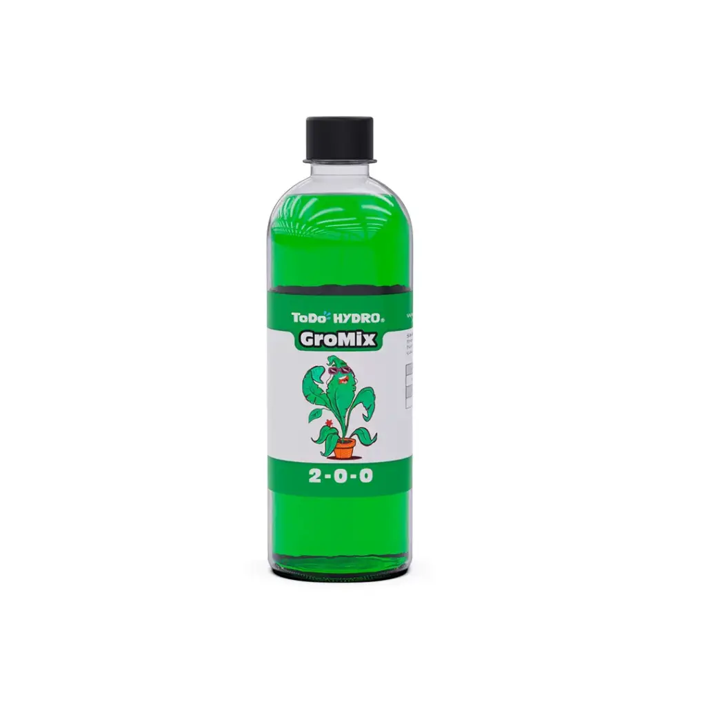 ToDo Hydro Gromix Nutriente Vegetativo, Fórmula de Solução para Crescimento de Plantas 200 ml
