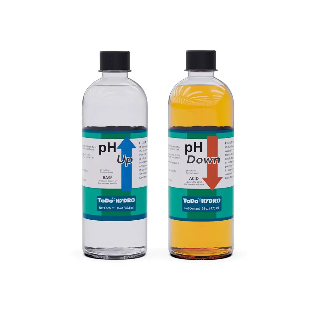 Kit de reguladores de pH para cima e para baixo (pH mais e pH menos) Easy Control Liquids 200 ml