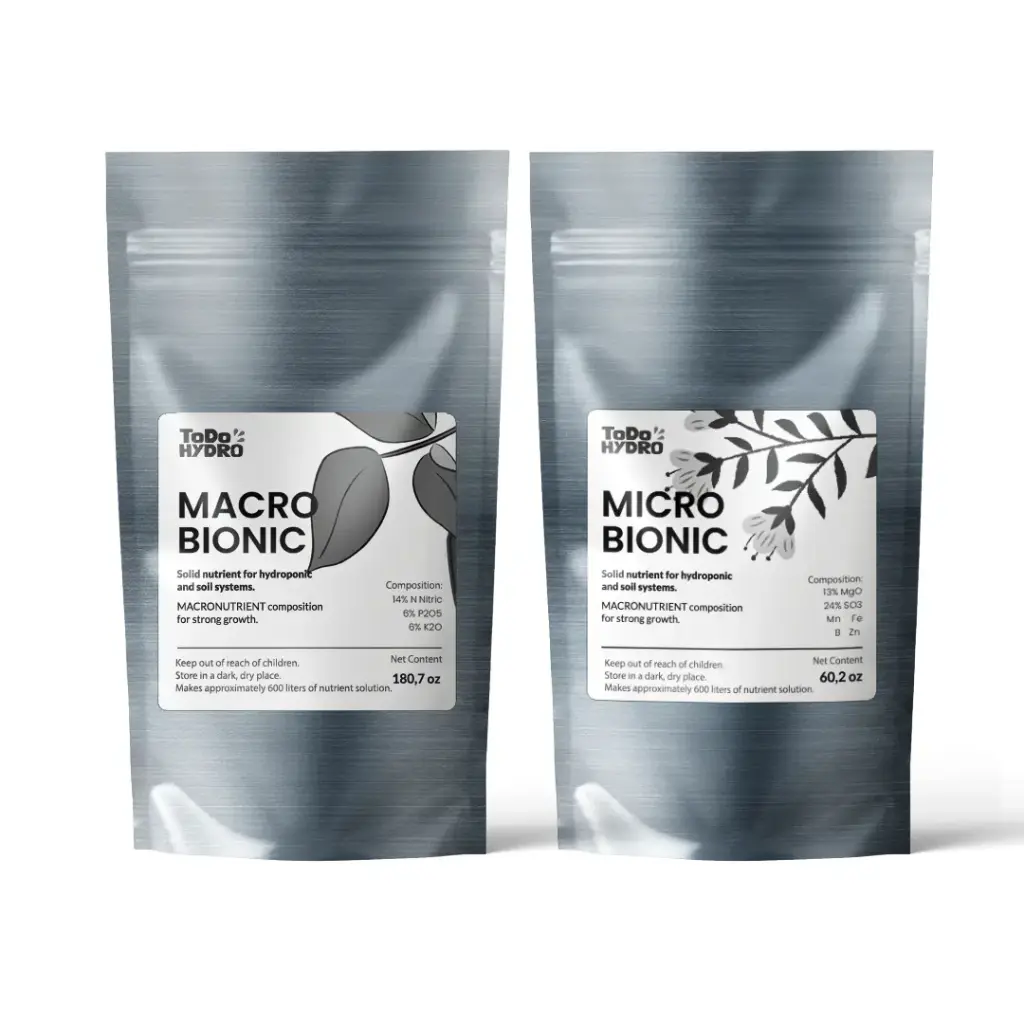 ToDo Hydro Macrobionic and Microbionic Solid Nutrient, Solution Yield 1200 L