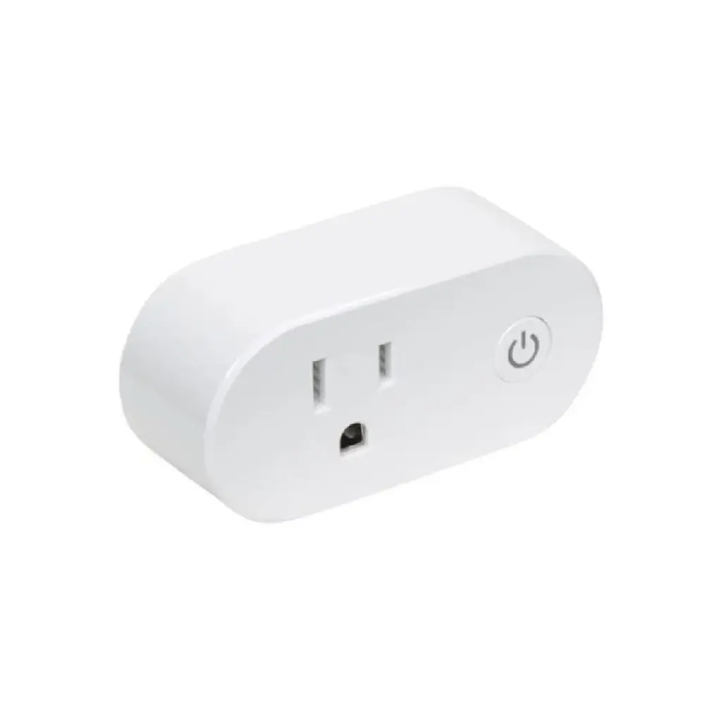 Plugue WiFi inteligente para hidroponia, automação interna via aplicativo Tuya/Smart Life