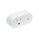 Plugue WiFi inteligente para hidroponia, automação interna via aplicativo Tuya/Smart Life