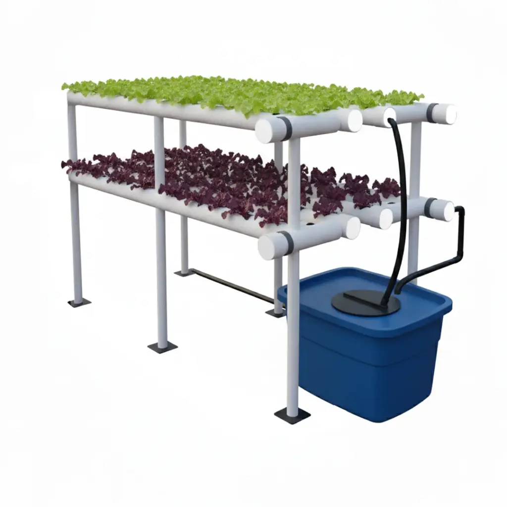 [KIT-00193] Sistema Hidropônico Canteiro Advanced 300 plantas com acessórios