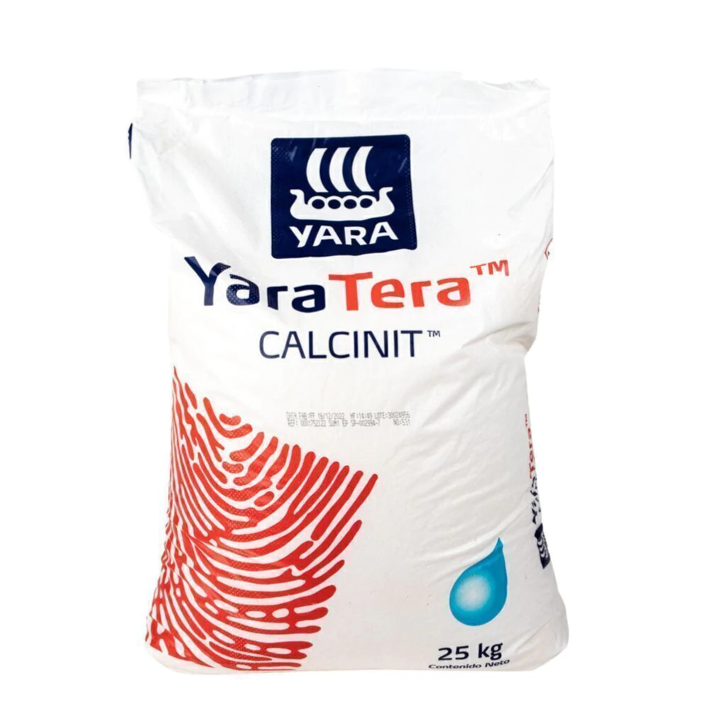 [NUT-00023] Calcinit YaraTera 25kg – Nitrato de Cálcio