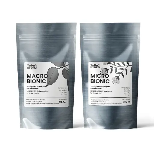 [NUTR51] ToDo Hydro Macrobionic and Microbionic Solid Nutrient, Solution Yield 600 L